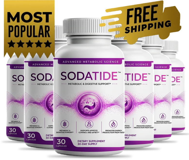SodaTide 6 Bottles package
